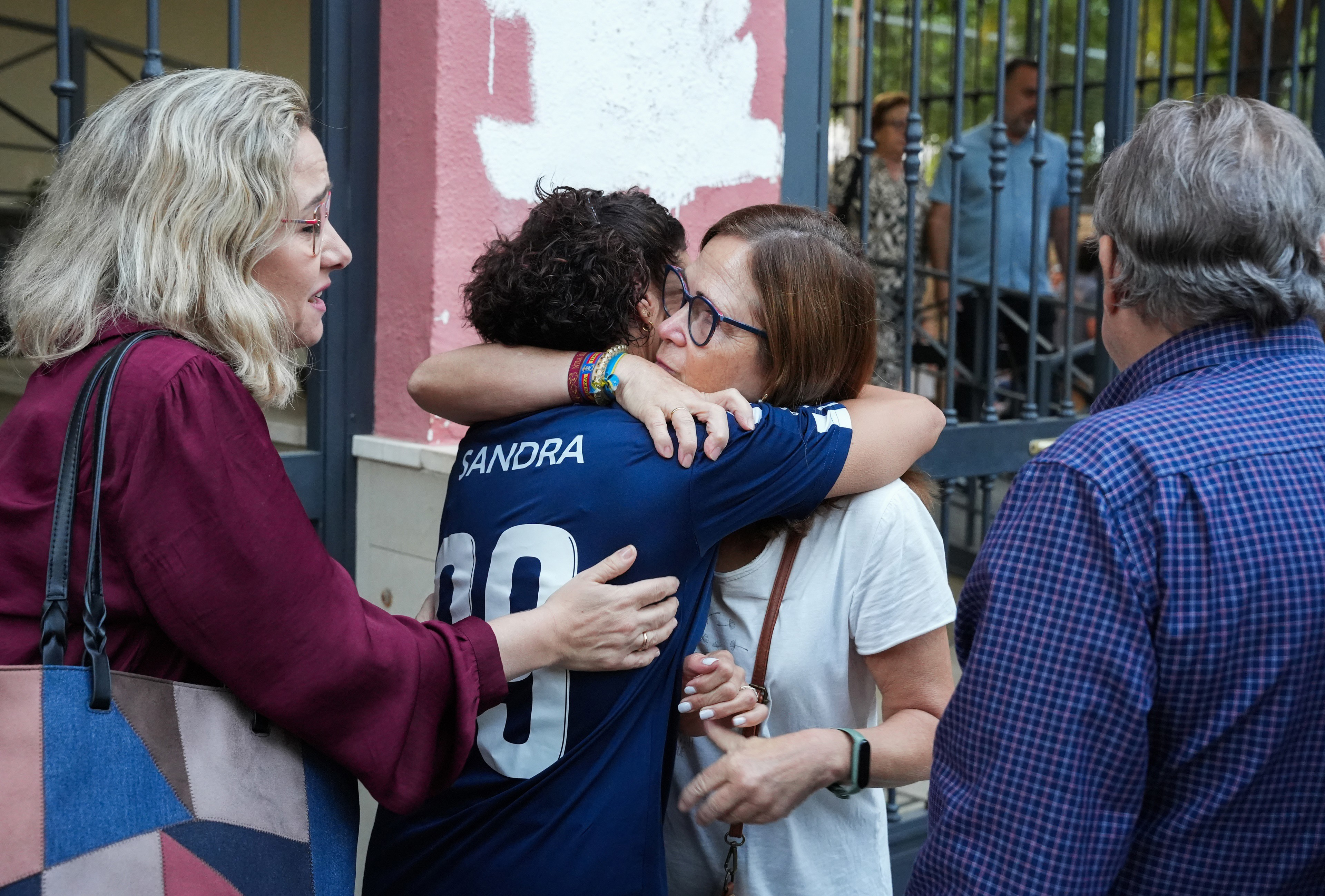 Los padres de Sandra Peña declaran ante la Fiscalía de Menores por acoso escolar