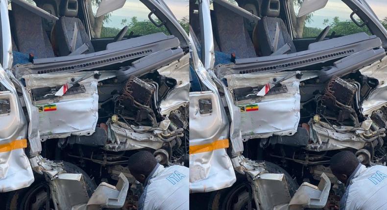 Nursing mother dies instantly, baby & driver in critical condition after Kasoa-Cape Coast Highway accident