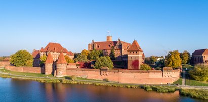 Pożar na zamku w Malborku