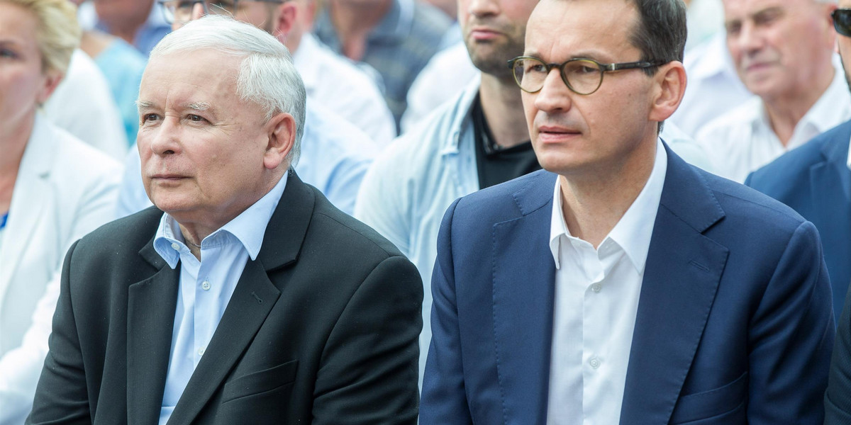 Co z polityczną emeryturą Jarosława Kaczyńskiego? Kto mógłby go zastąpić? Premier Mateusz Morawiecki odnosi się do tych spekulacji