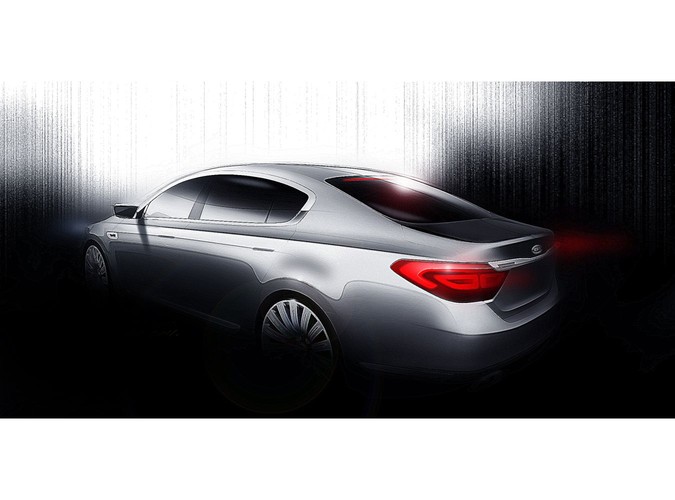 Rysunki zapowiadały nowość Kii