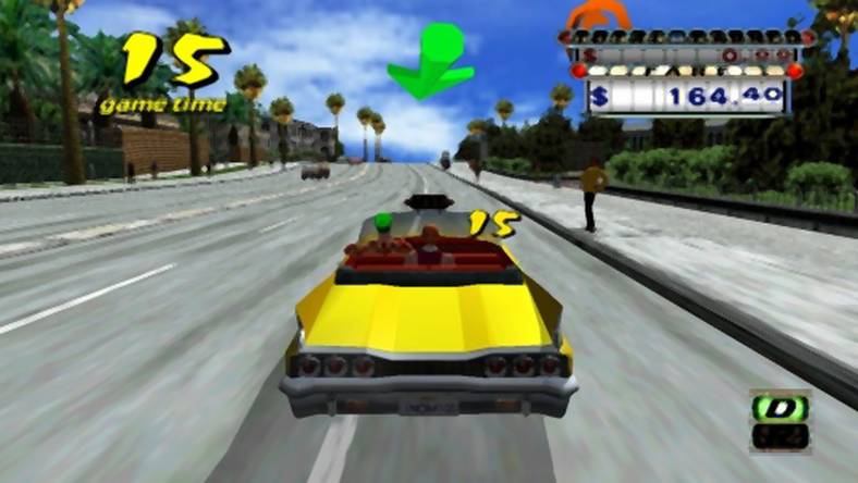 Szalony gameplay z Crazy Taxi na PS3 i X360