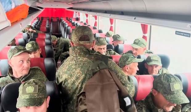Ruski vojnici pušteni iz zarobljeništva
