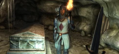 Screen z gry "The Elder Scrolls IV: Oblivion - Knights of the Nine"