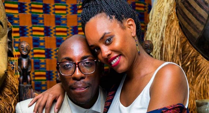 Bien Baraza and his girlfriend Chiki Kuruka