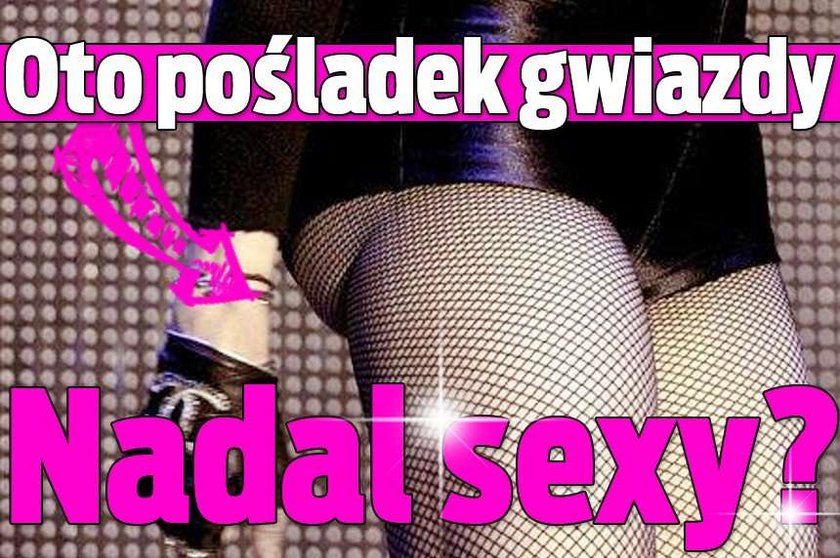 Oto pośladek gwiazdy. Nadal sexy?