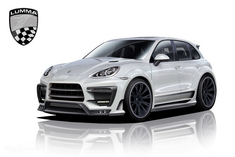 Porsche Cayenne Lumma Design – spojlery dodają mu mocy