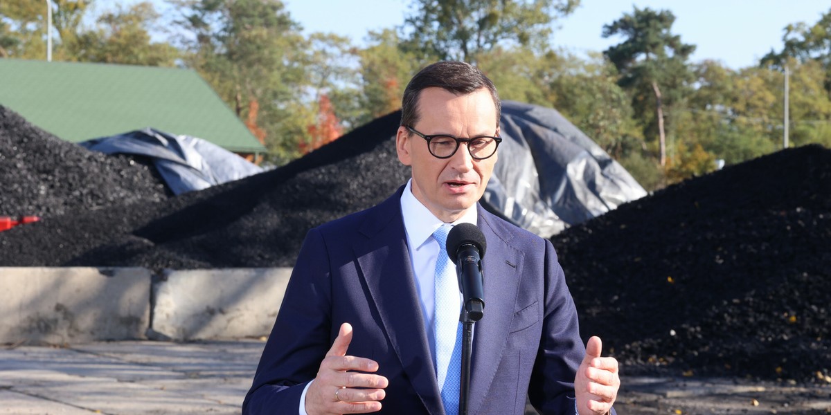 Premier Mateusz Morawiecki.