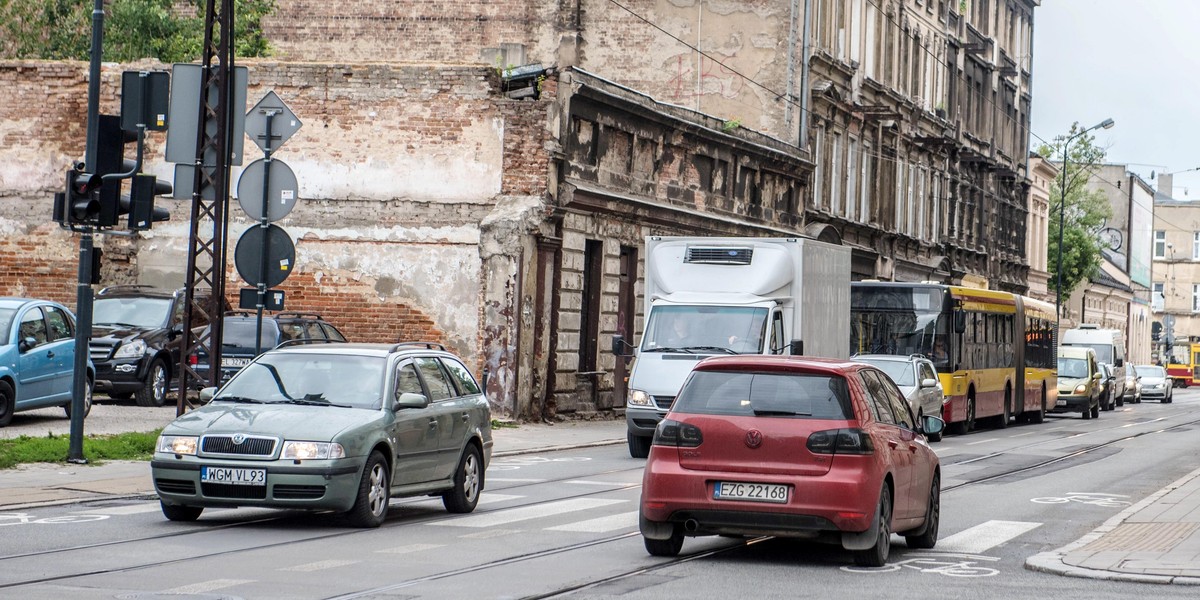 Ulice Zielona i Legionów w Łodzi będą częściowo wyłączone z ruchu dla samochodów