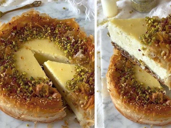 Čizkejk baklava