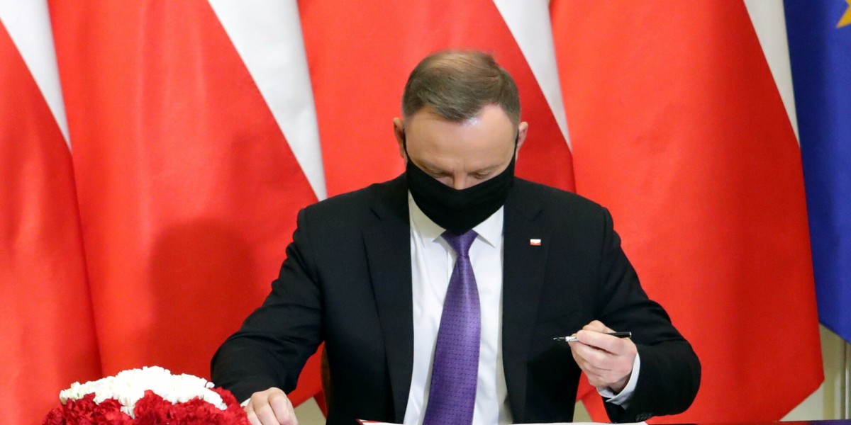 Andrzej Duda podpisał w piątek ustawę o obronie ojczyzny.