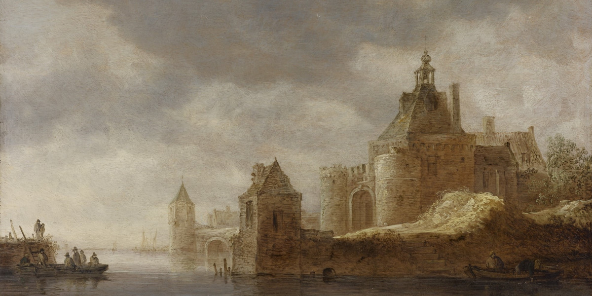 "Holenderski brzeg rzeki" Jana van Goyena