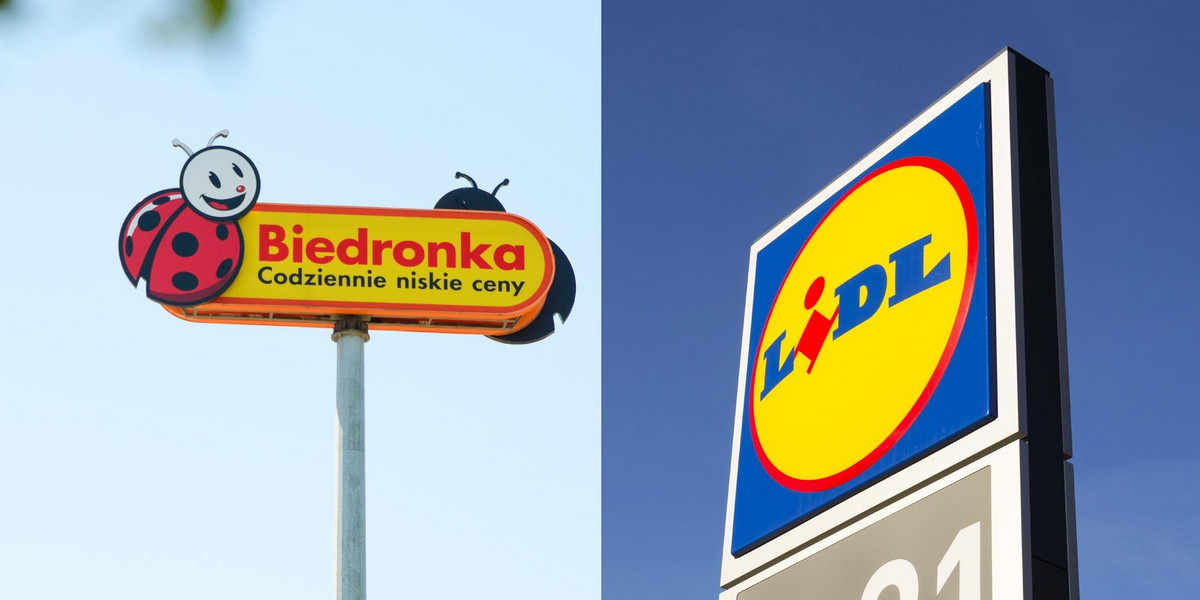 Biedronka, Lidl