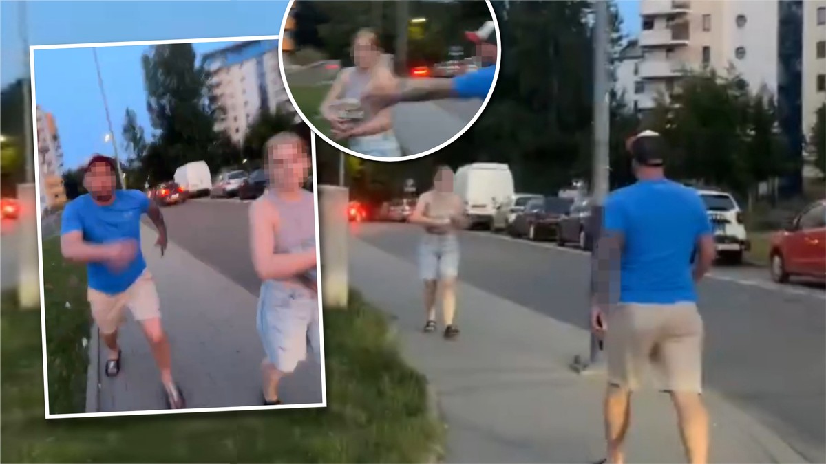 Film z krakowskiej ulicy, na którym widać, co zrobił Ukraince, bulwersuje. Policja już działa