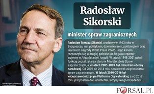 Kim jest Radosław Sikorski? Minister spraw zagranicznych [BIOGRAM]