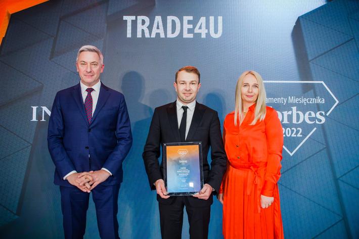 Trade4U sp. z o.o. (artykuły gospodardstwa domowego, urządzenia elektryczne) - 2. miejsce w kategorii "Przychody od 5 do 50 mln zł"