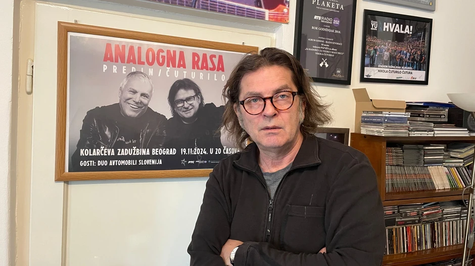 Nikola Čuturilo u njegovom studiju u Beogradu | Foto: Nemanja Mitrović