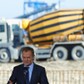 Donald Tusk betoniarka terminal naftowy