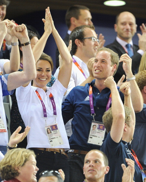 Księżna Catherine na igrzyskach olimpijskich w Londynie / fot. Getty Images