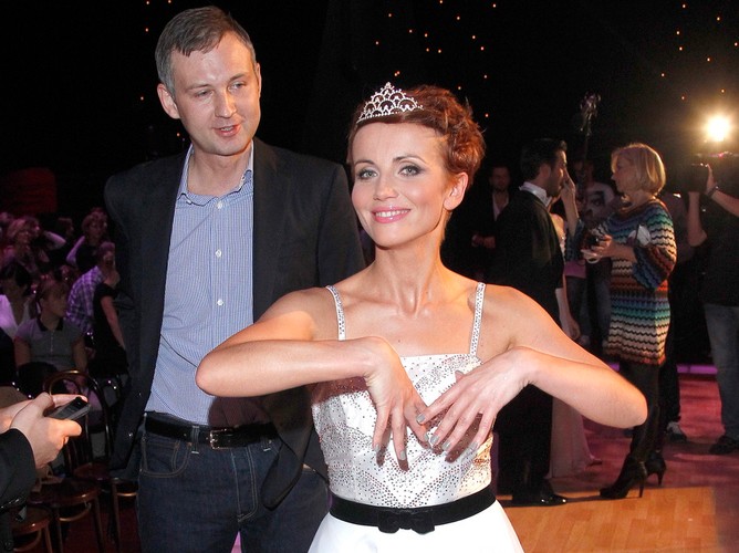 Katarzyna Zielińska z narzeczonym