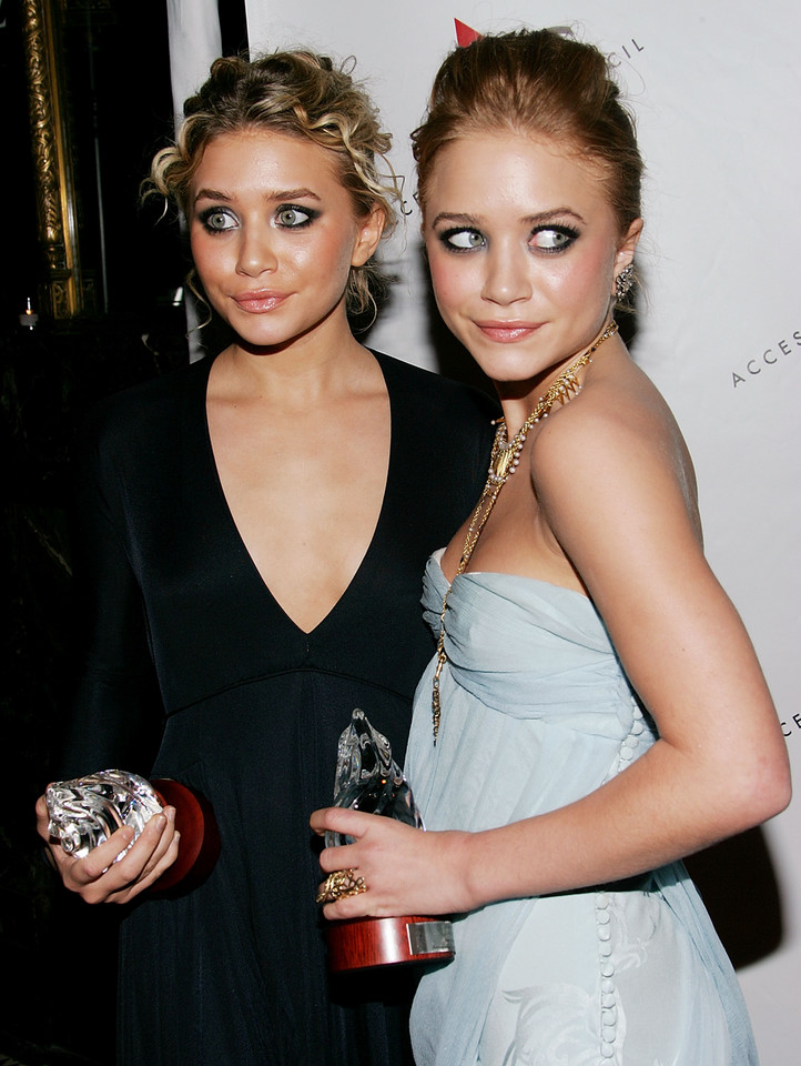 Mary-Kate i Ashley Olsen w 2005 roku