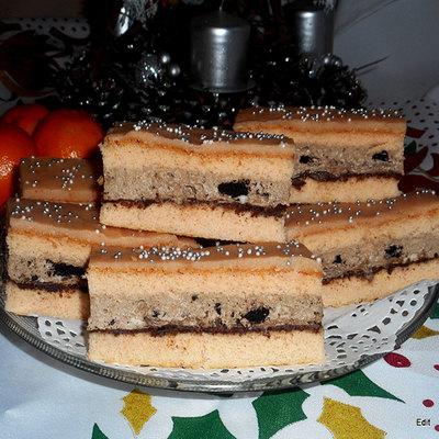 Rumpuncsos szelet oreo kekszes krémmel