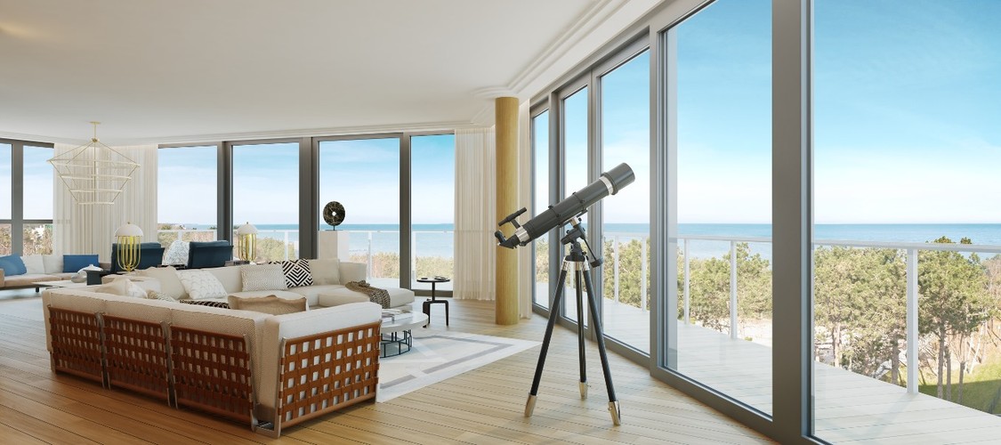 Apartamentowiec Dune - Projekt Maciej Zień oraz Dorota Kuć i Karina Snuszka z pracowni architektonicznej Mood Works.