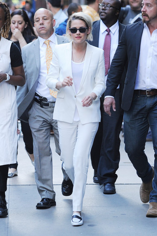 Kristen Stewart w bieli