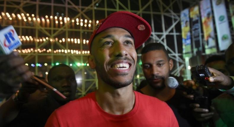 Striker Pierre-Emerick Aubameyang is preparing to carry the hopes of Gabon on his shoulders at the Africa Cup of Nations 2017