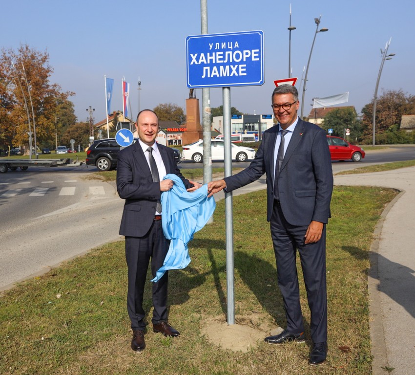 Novi Sad dobio ulicu Hanelore Lamhe