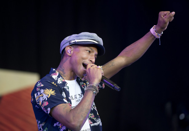 Pharrell Williams prosto z słynnego Glastonbury – zobacz!