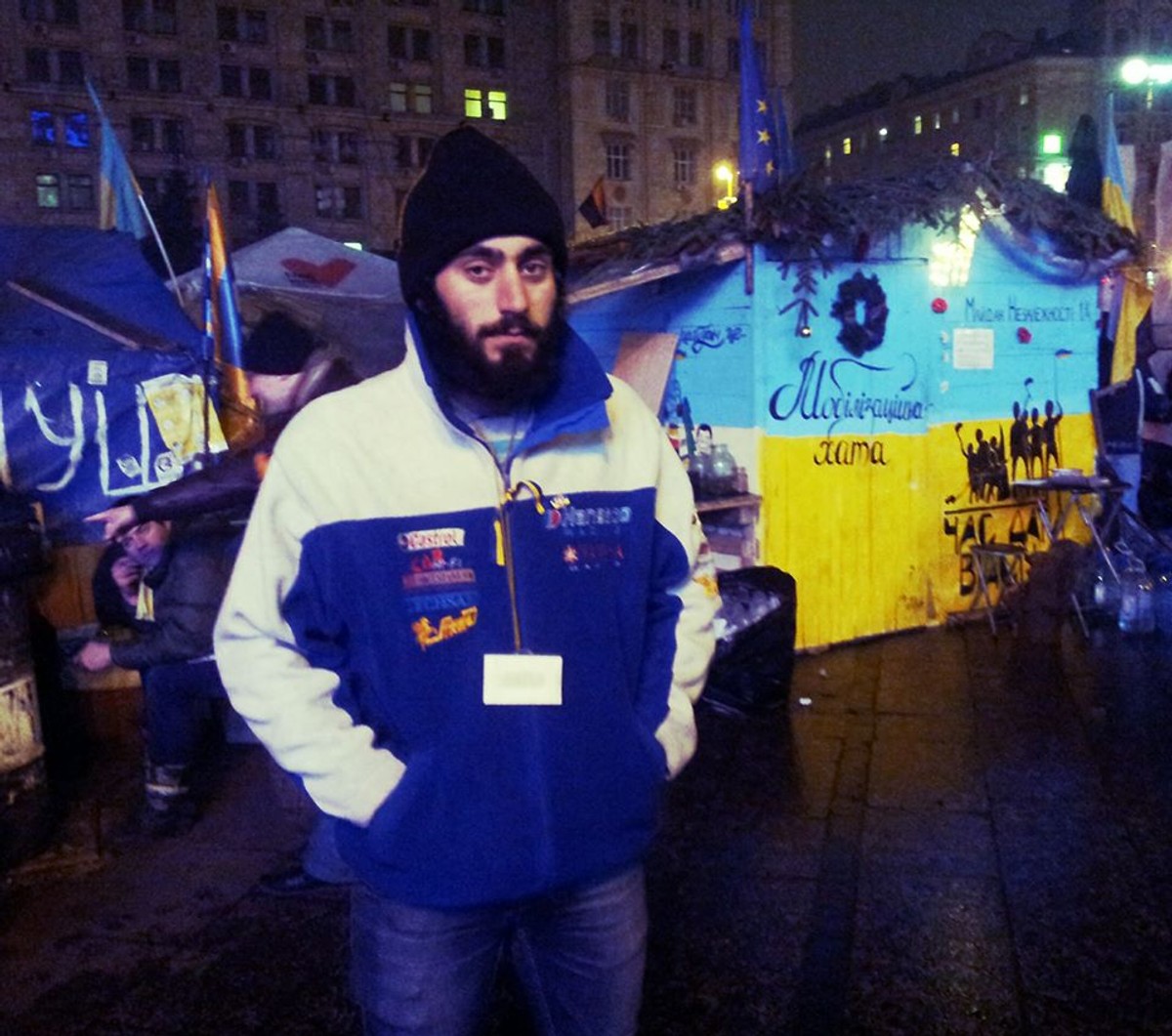 Serhij Nigojan, źródło: profil Єлюди - maidaners na Facebooku