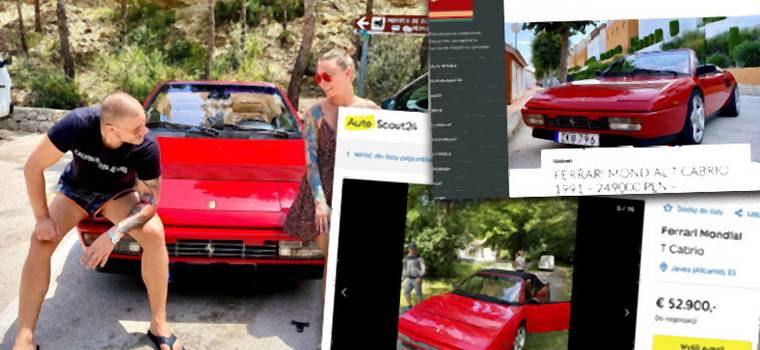 Poczuj się jak polskie gwiazdy filmów dla dorosłych – używane Ferrari Mondial od Owiaks Couple na sprzedaż 
