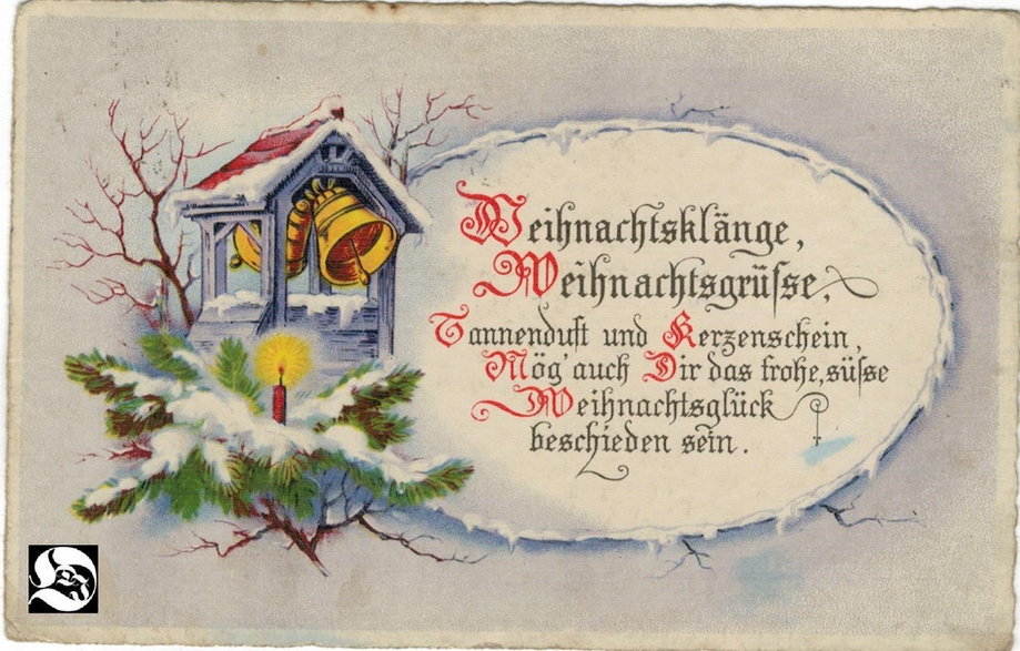 Tradycyjna kartka świąteczna · fot. zbiory Justyny i Damiana Okrętów