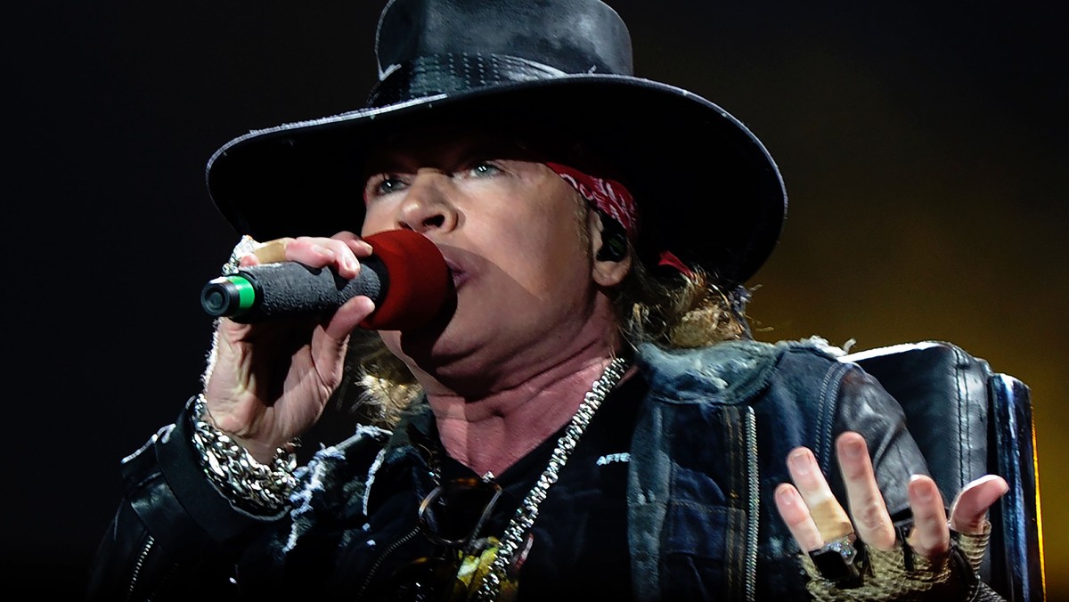 Axl Rose z Guns N' Roses