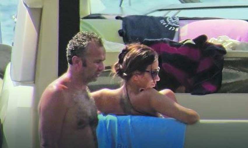 Dejan Savićević sa devojkom