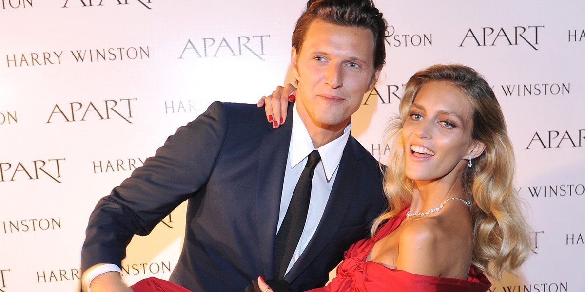 Anja Rubik i Sasha Knezevic