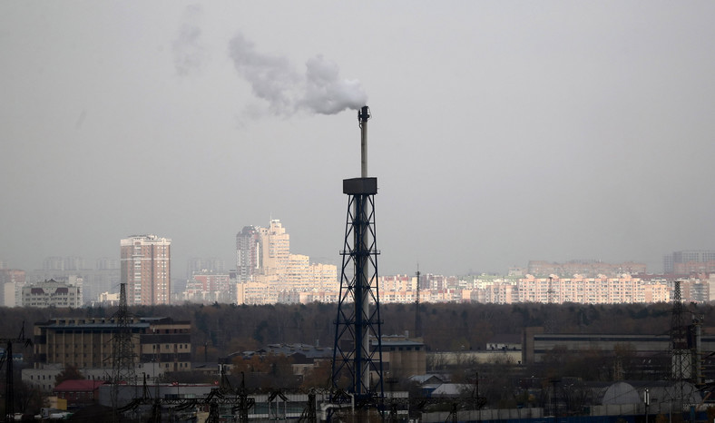 Rafineria ropy naftowej Gazpromnieft w Moskwie