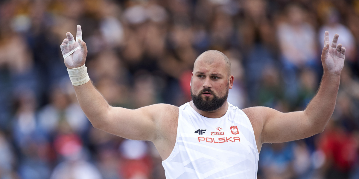 Michał Haratyk zaskoczył po zdobyciu medalu.