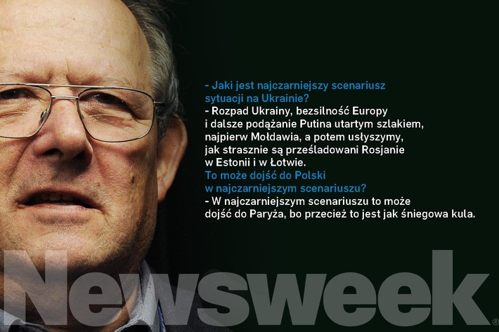 Adam Michnik dla "Newsweeka": Boję się Putina - na ...