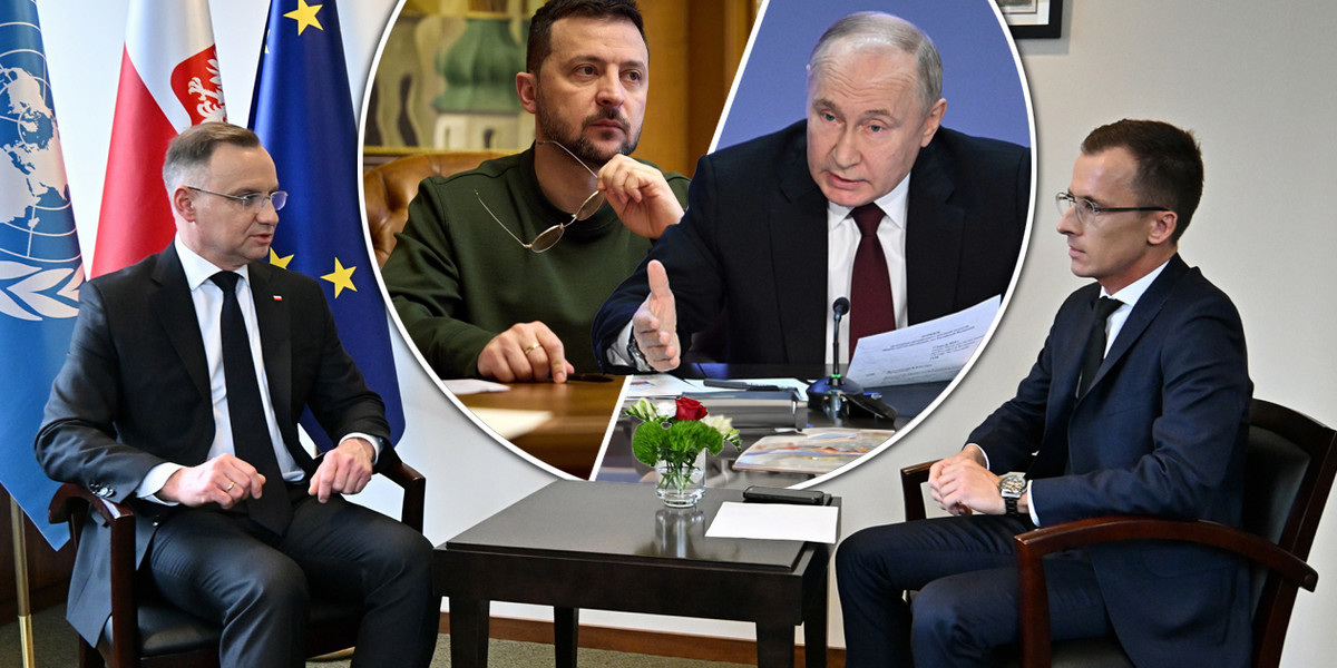 Andrzej Duda mówi o warunkach pokoju Rosji z Ukrainą. Dla Putina to będzie nie do przełknięcia.