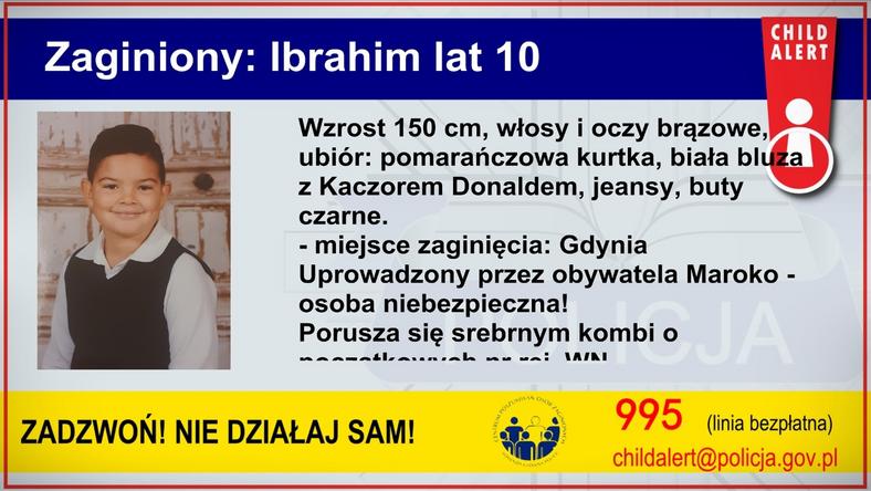 Ogłoszenie Child Alert