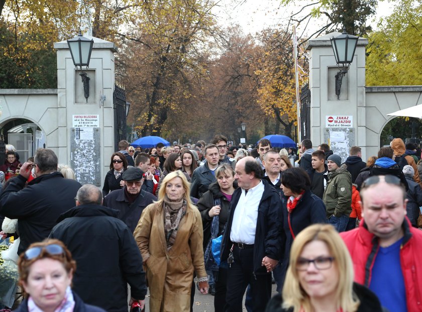 Dzień Wszystkich Świętych w Warszawie