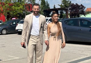 Mina Kostić sa partnerom