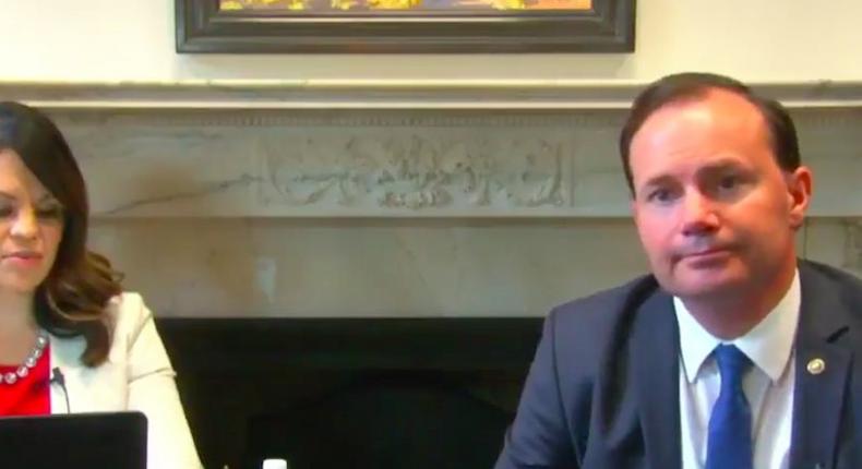 Senator Mike Lee Twitter video