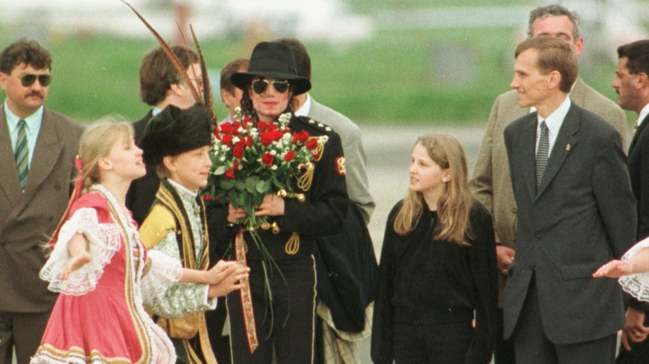 Michael Jackson w Polsce, 1996 r.