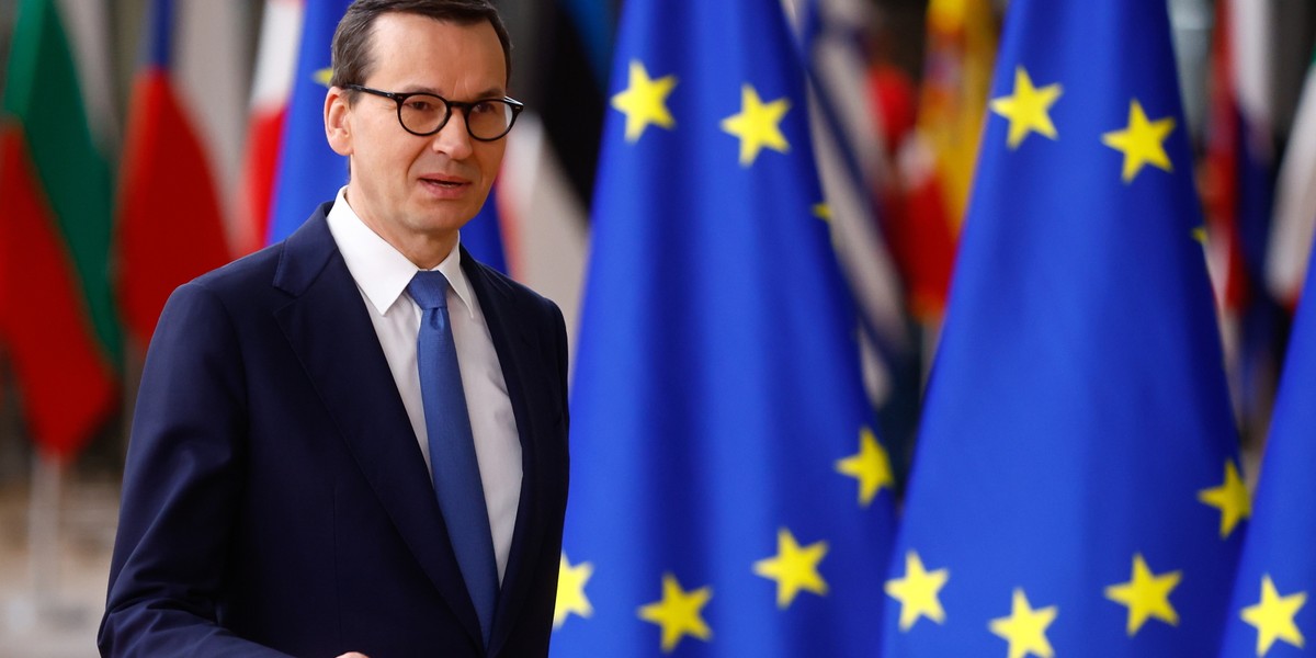 Premier Mateusz Morawiecki