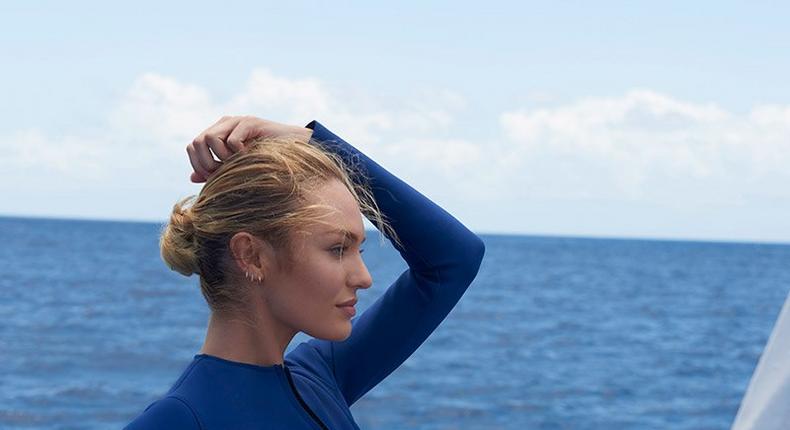 Candice Swanepoel announced as new face of Biotherm