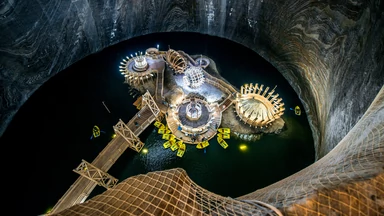Piękna rumuńska kopalnia przeznaczona na schron przeciwatomowy