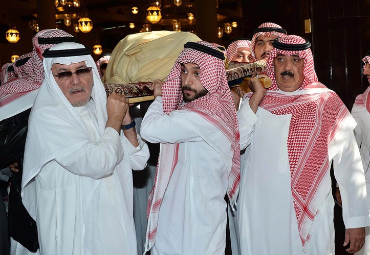 Tradycyjny pogrzeb króla Arabii Saudyjskiej